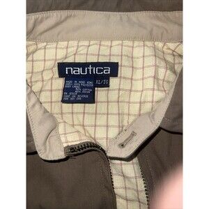 Vintage Nutica Xl TG KHAKI MEN JACKET